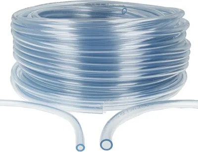 Produktbild von tecuro PVC-Schlauch Innen-Ø: 25 mm - Wandstärke 4,5 mm, transparent, flexibel, für Lebensmittel, Wasser, Öl, Benzin, max. +60°C