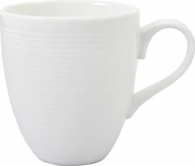 Obrázek produktu pro Jamie Oliver Ridges hrnek na kávu, hrnek na čaj, šálek na kávu, šálek na čaj, kamenina, krémová barva, 290 ml, 555231
