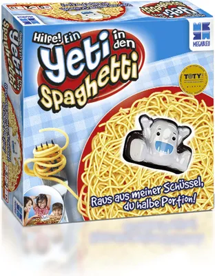 Produktbild von Megableu Hilfe! Ein Yeti in den Spaghetti