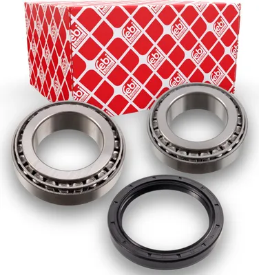 Produktbild von FEBI BILSTEIN Radlagersatz Vorne Links Vorne Rechts für ISUZU D-MAX (TFR, TFS) Kegelrollenlager 68mm 75mm 173678