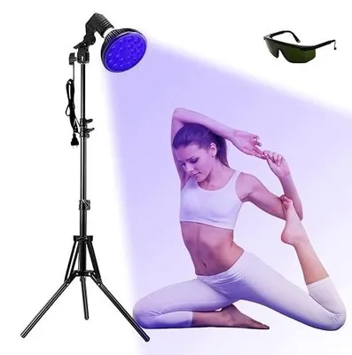 Zdjęcie produktu dla Solarium domowe lampa UV do opalania twarzy ciała 54W dla początkujących