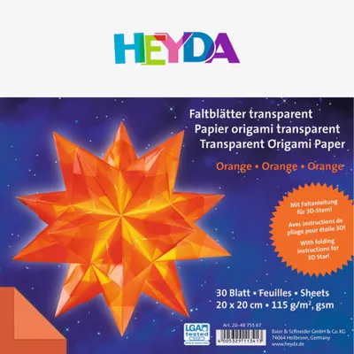 Immagine prodotto di 5XHeyda 204875567 Faltbl.trans20x20or