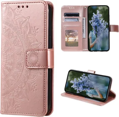 Image de Housse pour Samsung Galaxy S23 Housse téléphone portable Flip Case Cover Etui Mandala