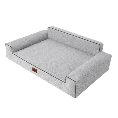Image de Lit pour chien "Glamour" - XXL 116×78 cm - confortable | Lit pour chien, coussin pour chien, lit pour animal, panier pour chien | Doggy