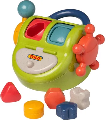 Produktbild von Tolo pädagogisches Spielzeug Formenbox - nachhaltig und bunt