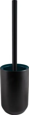 Produktbild von Spirella WC Bürste Toilettenbürste Klobürste "Jaro" Steingut 11 x 41,5 cm - Petrol Schwarz