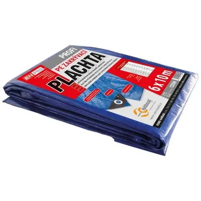 Immagine prodotto di Foglio di copertura PROFI, 6 x 10 m, 140 g/m², blu-argento, ENPRO