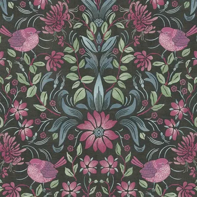 Obrázek produktu pro A.S. Creation | Maison Charme | 390751 | netkané tapety | květinový vzhled | 10,05 x 0,53 m | černá | obývací pokoj | hala | kancelář | kuchyně | obývací pokoje