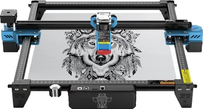 Zdjęcie produktu dla Maszyna laserowa CNC, sterowanie WiFi, wszechstronna kompatybilność materiałów, pakiet 7, 80 W TTS-10 PRO-b, wtyczka UE-d