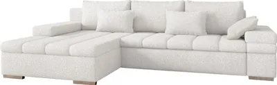 Produktbild von MIRJAN24 Ecksofa Bangkok Premium, Eckcouch mit Bettkasten und Schlaffunktion (Farbe: Abriamo 04, Seite: Links)