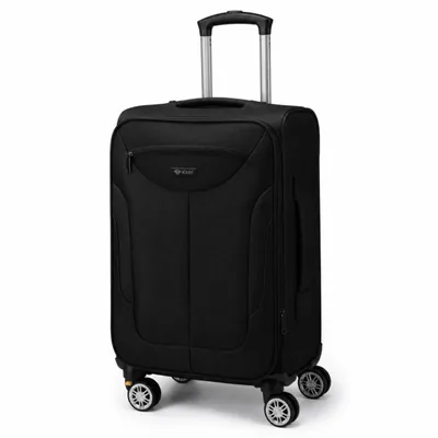 Immagine prodotto di Valigia da cabina Solier, 25 litri, trolley, 4 ruote, espandibile, productTiles.product.images.aiGenerated