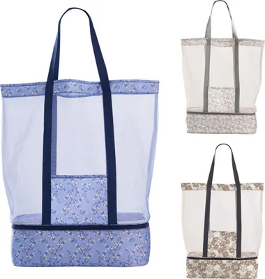 Image de Sac de plage avec glacière 53x16x39ccm couleurs assorties