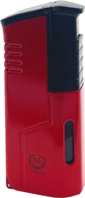 Produktbild von Myon Feuerzeug 3er-Jet Coursan Rot, nachfüllbar