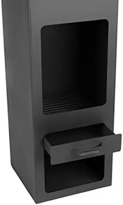 Produktbild von Markone Gartenkamin 204-3 (Rost): 40 x 40 x 185 cm