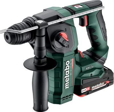 Produktbild von Metabo Akku-Bohrhammer BH 18 LTX BL 16, incl. 2x Akku Li-Power 2 Ah, Ladegerät, Zubehör, metaBOX