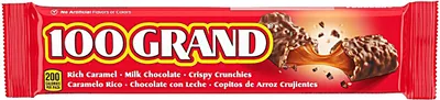 Produktbild von Nestlé 100 Grand Schokoriegel, Vorteilspackung mit 36 Einzelriegeln à 43g