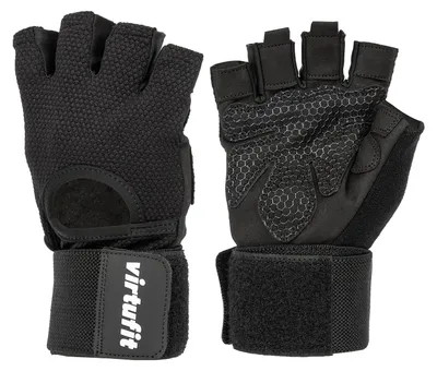 Produktbild von VirtuFit Fitnesshandschuhe Pro mit Handgelenkbandage - XL
