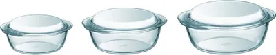 Immagine prodotto di Set di casseruole in vetro Pyrex da 3 pezzi 912S637/6142