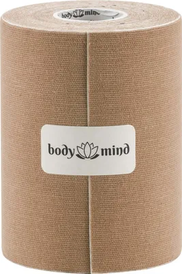 Produktbild von Body & Mind Kinesiotape 10cm x 5m Hautfarben Extra Breit Kinesiologie Tape Sporttape für Muskeln & Gelenke Elastisch Wasserfest Unisex