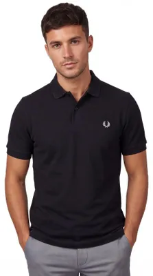 Produktbild von Fred Perry schwarzes Poloshirt