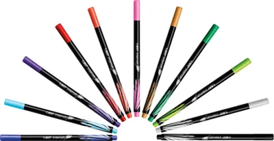 Image de Fineliner BIC Intensity Fine couleur du trait : rouge