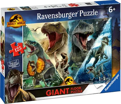 Produktbild von Ravensburger Puzzle 125 Jurassic World 6+ Yearbeschädigt