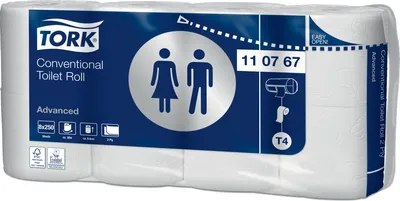 Zdjęcie produktu dla tork 110767 papier toaletowy TORK, 2-warstwowy, biały