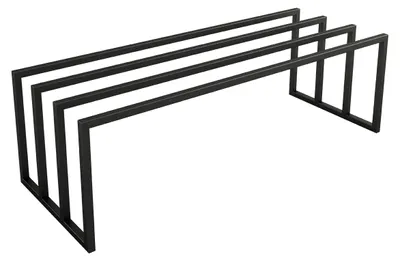 Imagen del producto de Estantería minimalista para zapatos BOVI, fabricada en acero de alta calidad | Color  | Estructura metálica
