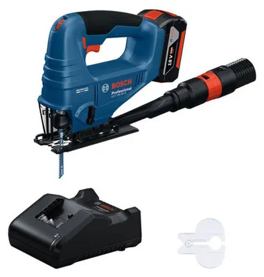 Produktbild von BOSCH PROFESSIONAL Akku-Stichsäge – GST 18V-95 B – 18 V – 20 mm – mit GBA 18V 4,0Ah Akku + Ladegerät