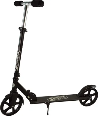 Produktbild von Best Sporting Scooter 200er Rolle klappbarer Kinderroller mit Ständer, schwarz