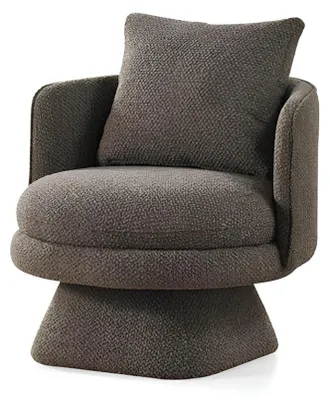 Image de Ensemble de salon : canapé, fauteuil, meuble bas, meuble haut, blanc, gris