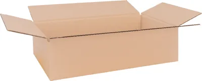 Produktbild von verpacking 25 Faltkartons 365 x 190 x 90 mm Braun (Außenmaß 370 x 195 x 100 mm) KK 85 1-wellig Versandkarton für Waren DHL Paket DPD GLS Hermes Kartons