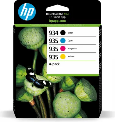 Immagine prodotto di HP 934 Black/935 CMY Ink Cartridge 4-Pack (400 / 400 / 400 / 400 pages)