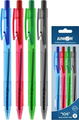 Image de Stylo à bille 106, 0,7 mm - set de 4