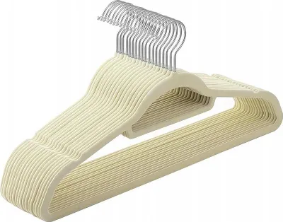 Produktbild von Maxi-Velours-Bügelset 50 Stück beige