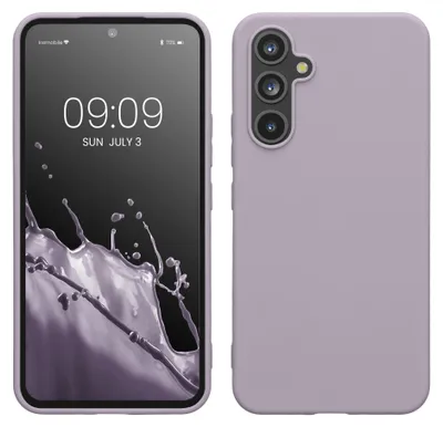 Produktbild von kwmobile Handyhülle für Samsung Galaxy A54 5G Hülle - TPU Case - Kabelloses Laden - Schutzhülle Cover in Lavendel