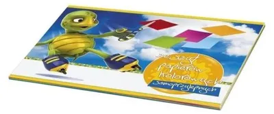 Zdjęcie produktu dla Zeszyt papierów kolorowych A4 samoprzylepny
