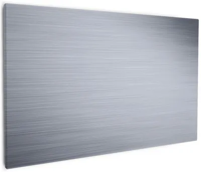 Produktbild von Wallario Premium Leinwandbild Muster aus grauen Streifen - Schraffur in Größe 60 x 90 cm