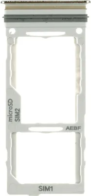 Produktbild von Simkarten Halter für Samsung Galaxy A72 (SM-A725F), Weiß