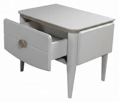 Obrázok produktu pre Nočné stolíky – moderné, biele, dizajnové, elegantné, drevené, minimalistické