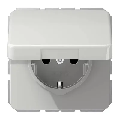 Zdjęcie produktu dla Jung CD1520BFKIKLLG Gniazdko SCHUKO® 16 A 250 V ~ jasnoszare