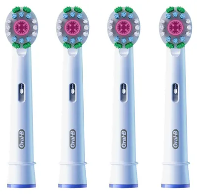 Produktbild von Oral-B Pro 3D Weiß e Zahnbü rstenkö pfe 4 Stü ck