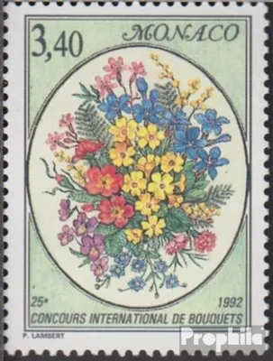 Produktbild von Briefmarken Monaco 1992 Mi 2064 (kompl.Ausg.) postfrisch Blumenbinderei