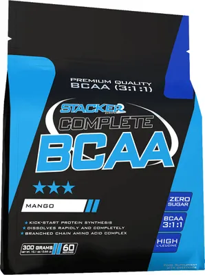 Produktbild von Stacker2 Complete BCAA (300g) Mango - Aminosäuren - BCAA