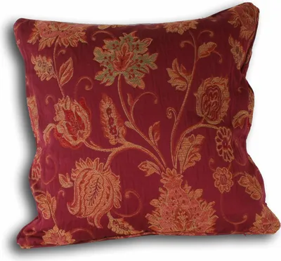 Image de Riva Home Zurich Taie d'oreiller décorative RV1002 (55x55cm) (Bourgogne)