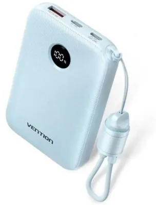 Obrázek produktu pro Vention FKAL0-C, 10000 mAh, Super Fast Charging, 3,85 V, Modrá