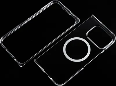 Immagine prodotto di Per Google Pixel 9 Pro Pieghevole PC plastica Magsafe custodia protettiva trasparente