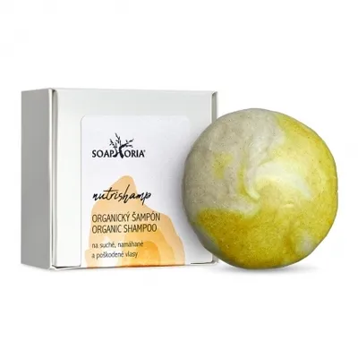 Obrázek produktu pro Soaphoria NutriShamp tuhý šampon na suché, namáhané poškozené vlasy 60 g
