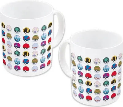 Produktbild von Pokémon Tassen Umkarton Pokéballs 325 ml (6)