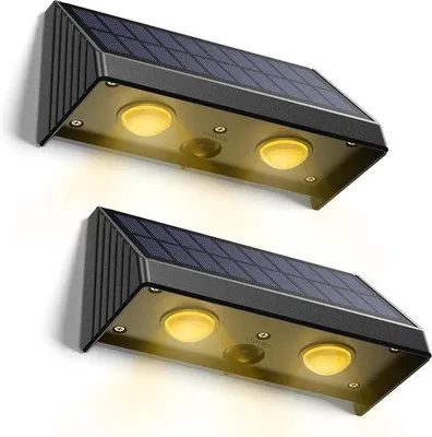 Image de Lampe murale solaire étanche pour l'extérieur
